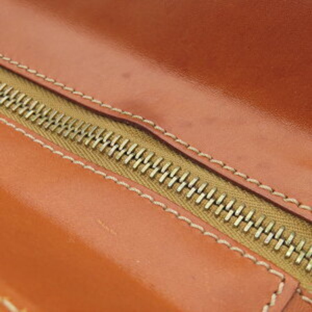 Celine Macadam Brown Tote Leather Bag - Picture 7 of 9